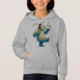 Tanzbär mit Kopfhörern Hoodie