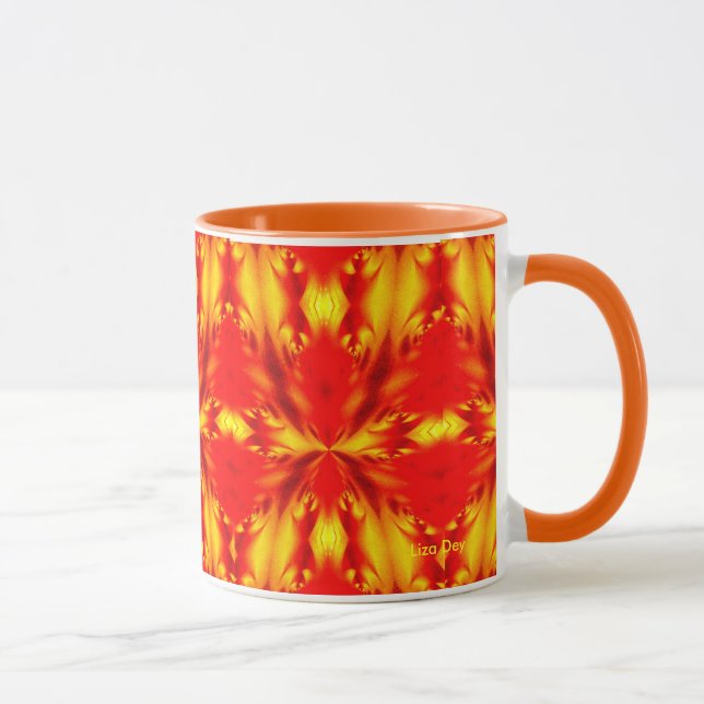 Tanzdämonen Abstrakte Tasse (Rechts)