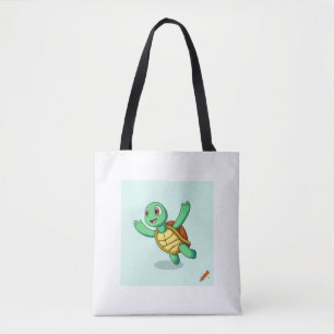 Tanzdesign für Schildkröten - Fun & Whimsical Beut Tasche