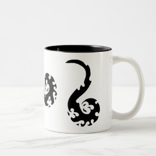 Tanzdrachen Zweifarbige Tasse