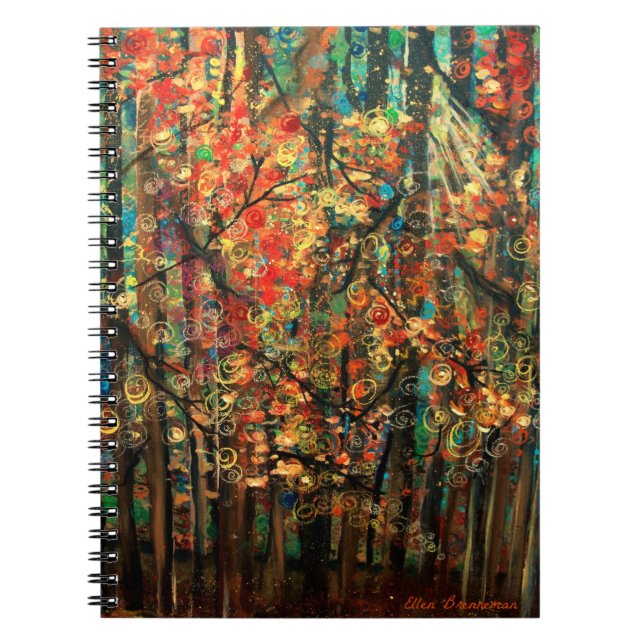 Tänze des hellen Notizbuches Notizblock (Vorderseite)