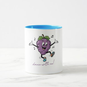 Tanze mit mir Glückliche Traube Tasse