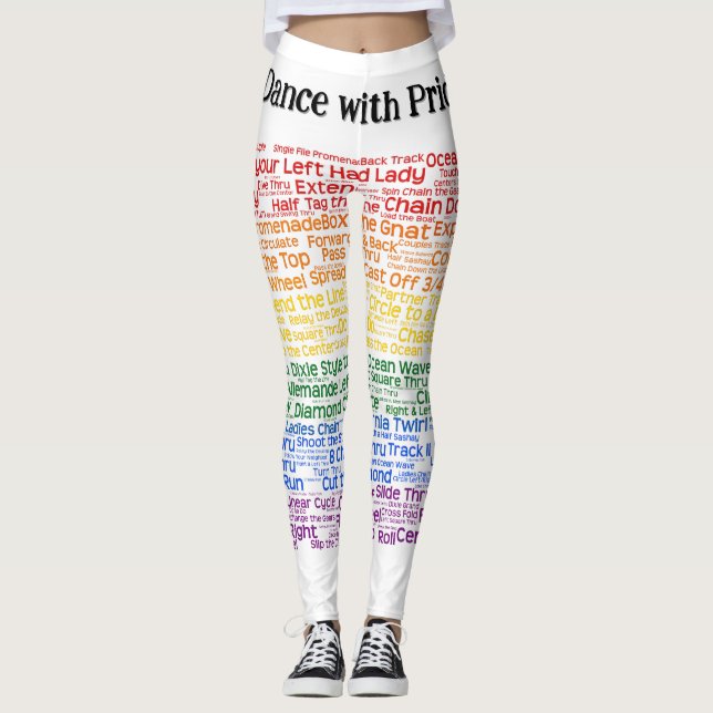 Tanze mit Stolz Leggings (Vorderseite)