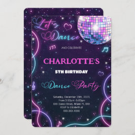 Tanzeinladung Einladung