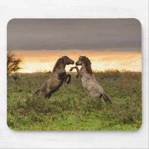 Tänzelndes wilde Pferdmousepad Mousepad