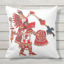 Tanzen aztekischer Shaman-Krieger