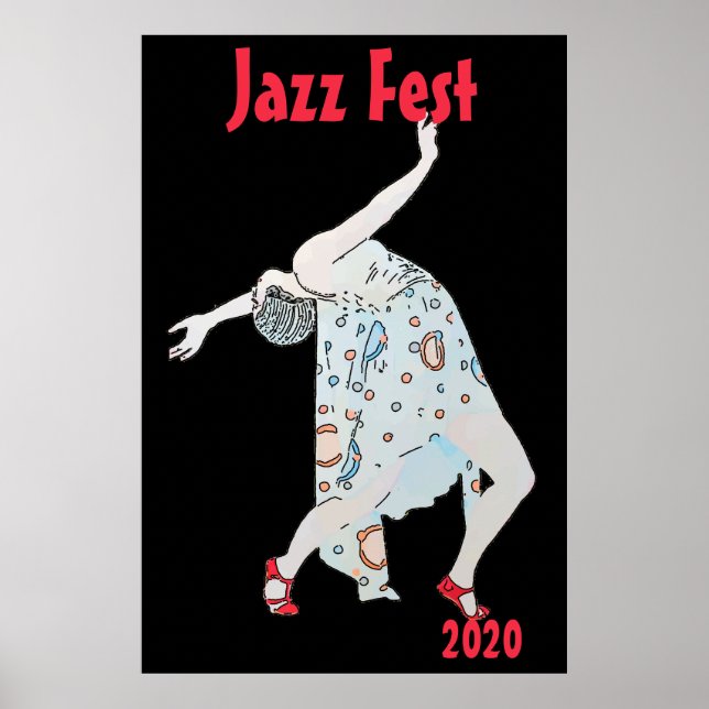 Tanzen bis Jazz 2020 Poster (Vorne)