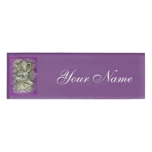 Tanzen Dakini lila Namenschild