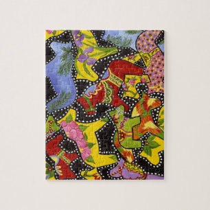 Tanzen Dala Pferdepuzzlespiel