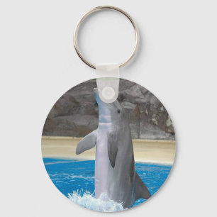 Tanzen-Delphin-Schlüsselkette Schlüsselanhänger