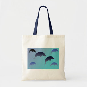 Tanzen-Delphin-Tasche Tragetasche