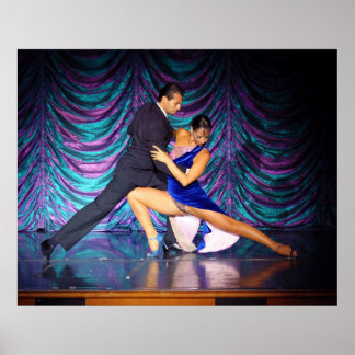 Tanzen der Tango Poster