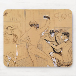 Tanzen Henrides Toulouse-Lautrec Chocolat, 1896 Mousepad