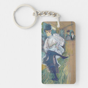 Tanzen Henrides Toulouse-Lautrec Jane Avril, c Schlüsselanhänger