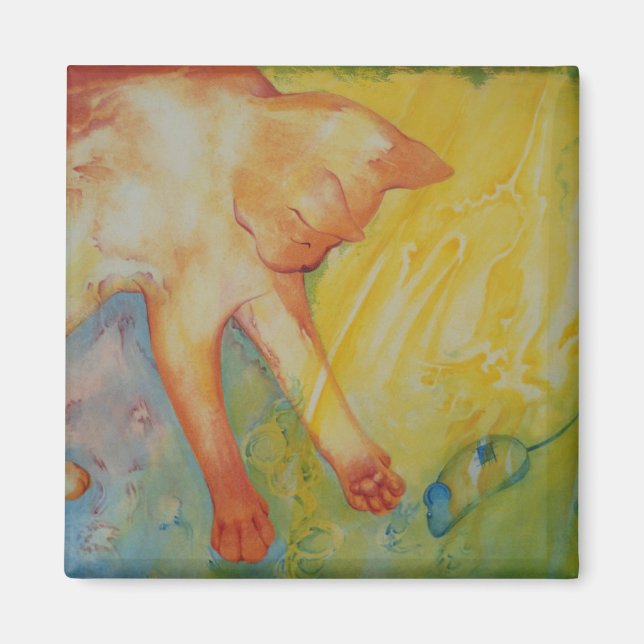 Tanzen im Sonnenfleck Magnet (Vorne)