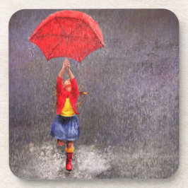 Tanzen in den Regen Untersetzer