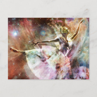 "Tanzen in Stardust" Postkarte