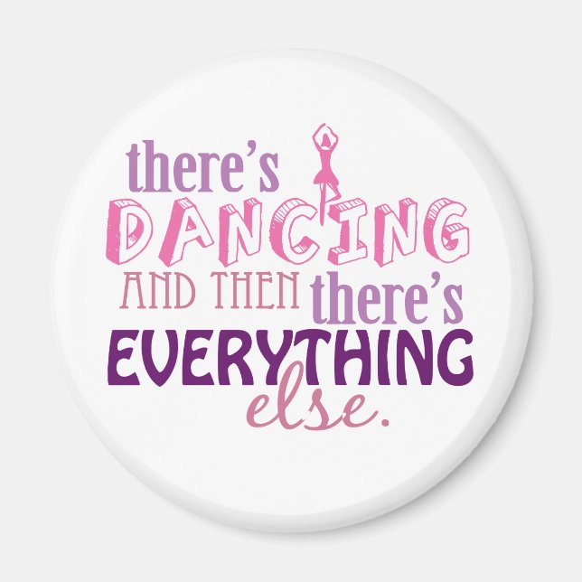 Tanzen ist alles magnet (Vorne)