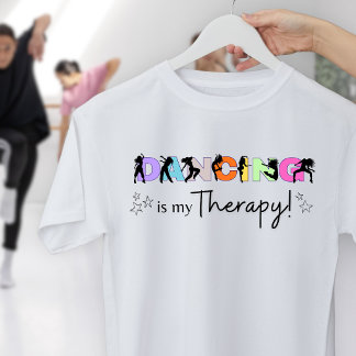 Tanzen ist meine Therapie Motivations-T-Shirt Tri-Blend Shirt