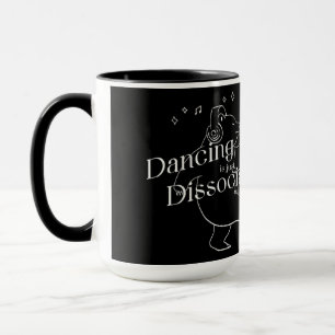 Tanzen ist nur Trennung mit zusätzlichen Schritten Tasse