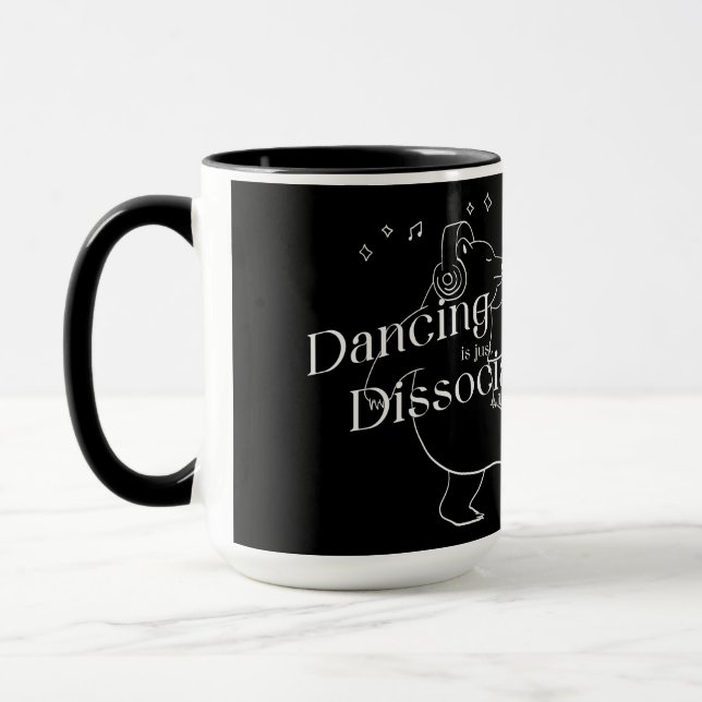 Tanzen ist nur Trennung mit zusätzlichen Schritten Tasse (Links)