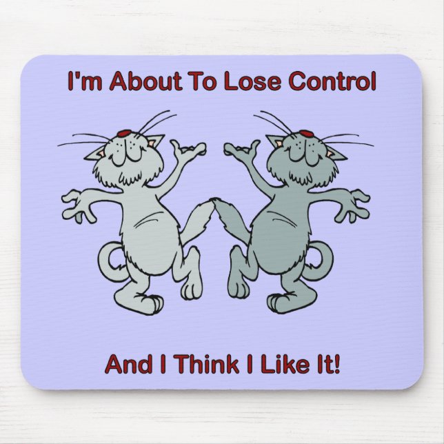 Tanzen-Katzen Mousepad (Vorne)