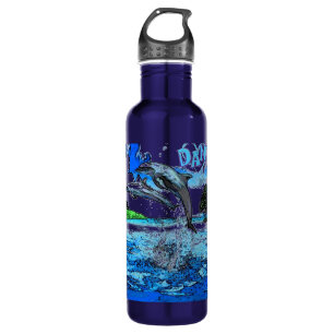 Tanzen mit Delphinen Trinkflasche