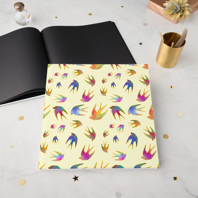 Tanzen mit dem Wind versunken Gästebuch (Vorderseite offen)