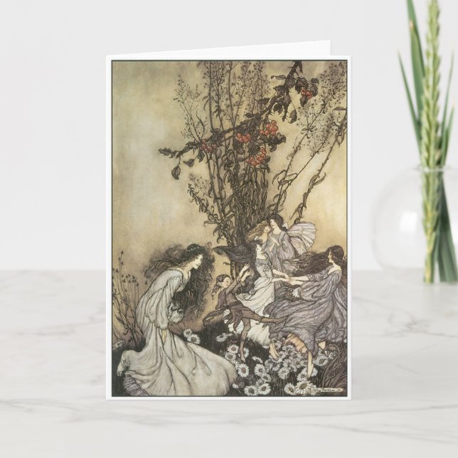 Tanzen mit den Feen Karte (Vorderseite)