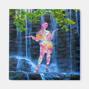 Tanzen mit der Natur Magnet