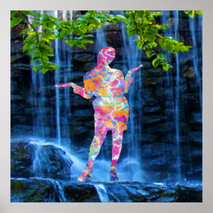 Tanzen mit der Natur Poster