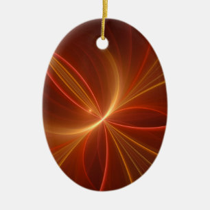 Tanzen mit moderner Abstrakter Fraktal Kunst Keramik Ornament
