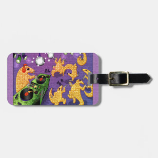 Tanzen Pangolins Gepäckanhänger