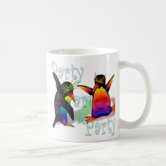 Tanzen Penguins-Partykopie Kaffeetasse