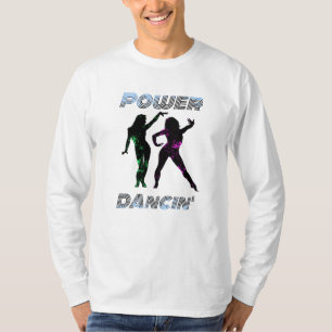 Tanzen - Retro Power Tanzen' Girls Lava Stil T-Shirt