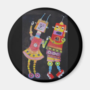 Tanzen-Roboter Magnet