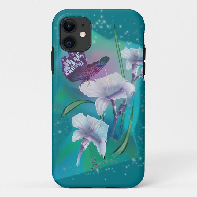 Tanzen-Schmetterlingstelefonkasten Case-Mate iPhone Hülle (Rückseite)