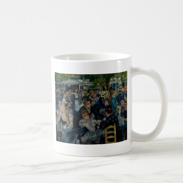 Tanzen Sie an La Galette Le Moulin de durch Renoir Kaffeetasse (Rechts)
