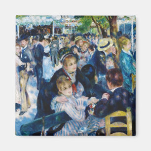 Tanzen Sie bei Moulin de la Galette Auguste Renoir Magnet