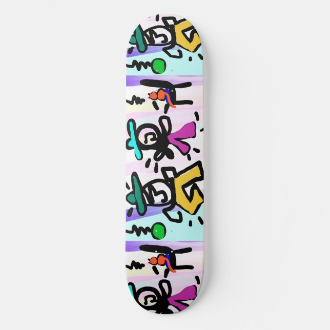 Tanzen Skateboard (Vorderseite)