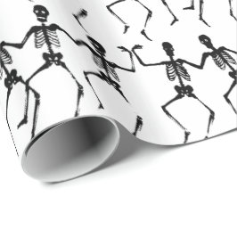 Tanzen-Skelette Geschenkpapier