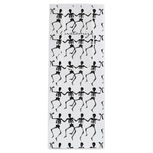 Tanzen-Skelette Halloween Thunder_Cove Geschenktüte Für Weinflaschen