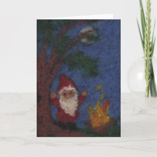 Tanzen um das Feuer Karte (Vorderseite)