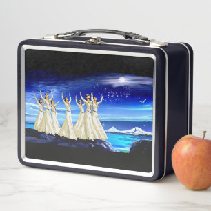 Tanzen unter den Sternen Metal Lunchbox