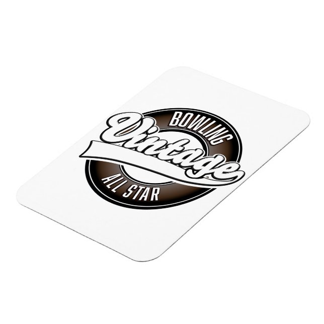 Tanzen Vintages Allstar-Logo Magnet (Linke Seite)