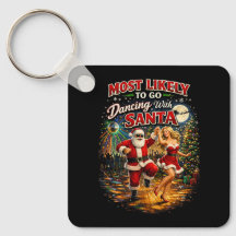 Tanzend mit Santa