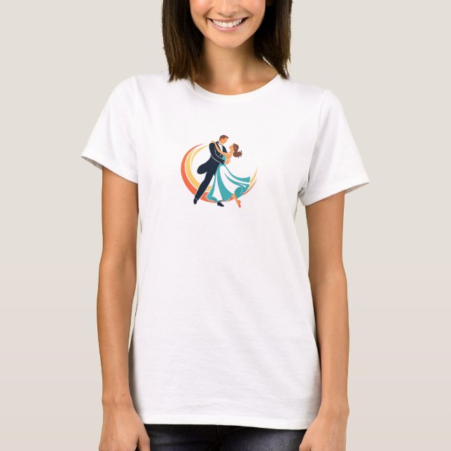 Tanzend T-Shirt (Vorderseite)