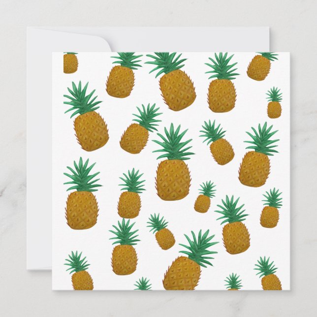 Tanzende Ananas (Vorderseite)