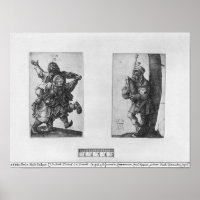 Tanzende Bauern und ein Bagpipe Player, 1514