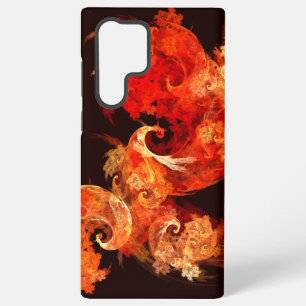 Tanzende Feuerbögen Kunst Moderne Fraktal Abstrakt Samsung Galaxy Hülle